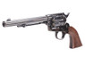 King Arms SAA .45 Med Peacemaker Gas Black Revolver in Black