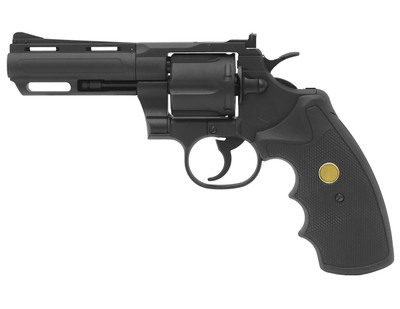 King Arms Python .357 - 4" inch Co2 Revolver in Black