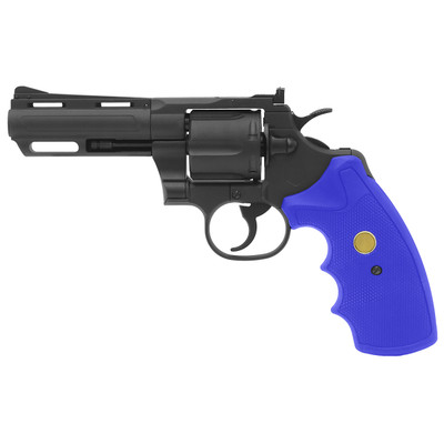 King Arms Python .357 - 4" inch Co2 Revolver in Blue