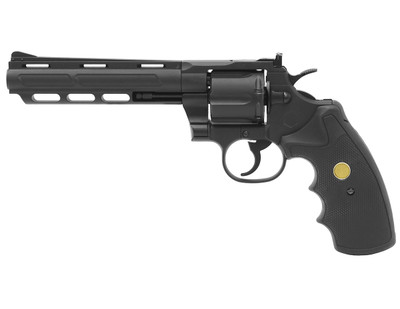 King Arms Python .357 - 6" inch Co2 Revolver in Black