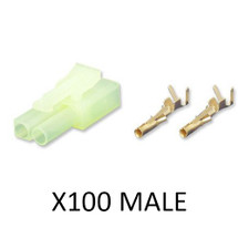 Nuprol Small Tamiya Connector Pack (M-100pcs)