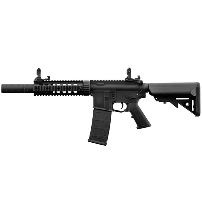 Nuprol Delta Pioneer M4SD AEG Rifle In Black (NEG-DPM-BLK)