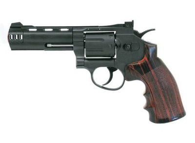 Win Gun C705 Co2 Airsoft Revolver 4" in Black