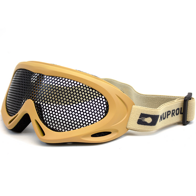 Nuprol PRO Mesh Goggles Airsoft Eye Protection in Tan (Large) (6012)