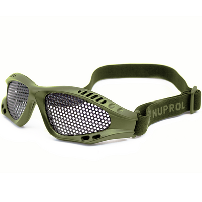  Nuprol SHADES Mesh Eye Protection Green (6001)