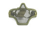 Nuprol Mesh Lower Face Shield V1 in Army Green
