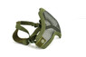 Nuprol Mesh Lower Face Shield V1 in Army Green