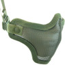 Nuprol Mesh Lower Face Shield V1 in Army Green