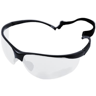 Nuprol Airsoft Glasses – Black Frame / Clear Lens (6041-CL)