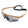 Nuprol Battle Pro’s Protective Eyewear – Tan Frame / Smoked Lens (6042-TNSM)
