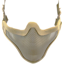 Nuprol Mesh Lower Face Shield V1 in Desert Tan
