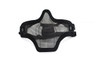 Nuprol Mesh Lower Face Shield V1 in Tactical Black