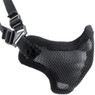 Nuprol Mesh Lower Face Shield V1 in Tactical Black