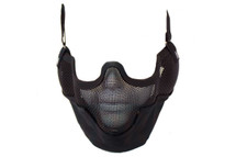 Nuprol Airsoft Mesh Lower Face Mask V2 - Black
