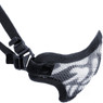 Nuprol Airsoft Mesh Lower Face Shield Skull in Black (6024)