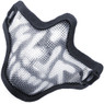 Nuprol Airsoft Mesh Lower Face Shield Skull in Black (6024)