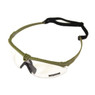 Nuprol Battle Pro’s Protective Eyewear – Green Frame / Clear Lens (6042-GNCL)