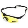 Nuprol Battle Pro’s Protective Eyewear – Black Frame / Yellow Lens (6042-BKYE