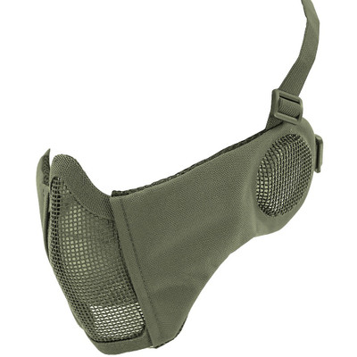 Nuprol Airsoft Mesh Lower Face Shield V3 - Army Green