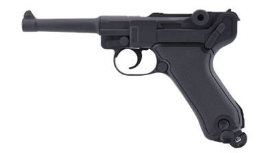Hawsan P08 Luger World War II Co2 Pistol in Black