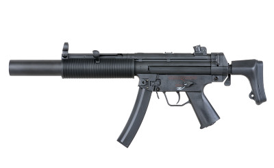 Cyma CM041 SD6 MP5 SMG AEG With Sliding Stock in Black