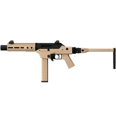 Vorsk VMP-2SD GBB SMG with Folding Stock in Tan (Semi & Full-Auto) (VGS-02-02SD)