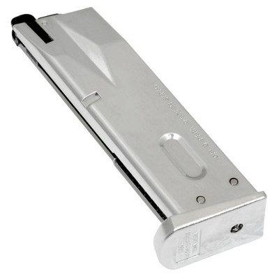 Tokyo Marui Beretta M92F GBB Pistol Magazine 26rd in Silver