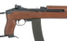 King Arms M2 Paratrooper Carbine GBB Rifle with Real Wood Stock