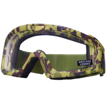 Nuprol Battle Visor Dual Lens Protective Airsoft Eyewear (Clear-Camo)
