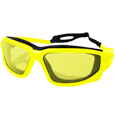 Nuprol Defence Pro's Protective Airsoft Eyewear - Yellow lens Yellow Frame