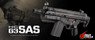 Tokyo Marui G3 SAS AEG Airsoft Rifle in Black