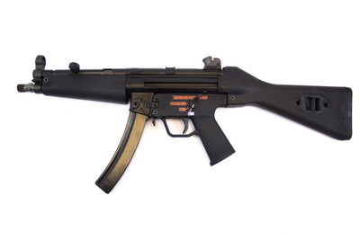 WE Apache MP5 A2 GBB Airsoft Submachine Gun in Black