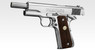 Tokyo Marui Colt 1911 Series 70 GBB Pistol in Nickel Finish