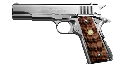 Tokyo Marui Colt 1911 Series 70 GBB Pistol in Nickel Finish