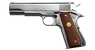 Tokyo Marui Colt 1911 Series 70 GBB Pistol in Nickel Finish