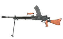 Golden Eagle Type 96 AEG Support Gun Real Wood