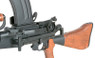 Golden Eagle Type 96 AEG Support Gun Real Wood