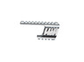 ASG Custom CNC Rail Mount for Dan Wesson 715 in Silver