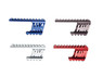 ASG Custom CNC Rail Mount for Dan Wesson 715 in blue (18242)