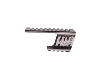 ASG Custom CNC Rail Mount for Dan Wesson 715 in Steel Grey