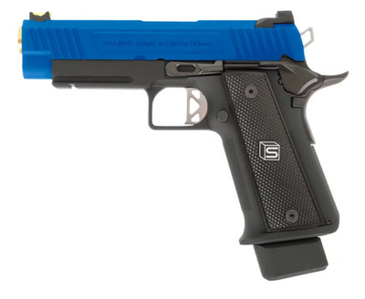 EMG / Salient Arms 2011 DS Full Auto GBB Pistol (4.3 / Aluminum) in Blue