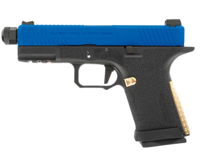SAI Utility BLU Compact RMR-Cut Slide GBB Airsoft Pistol in Blue