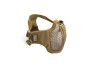 ASG - Strike Systems Metal Mesh Lower Face Mask with Cheek Pads in Tan