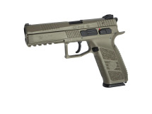 ASG CZ P-09 Replica GBB Pistol inc Pistol Case in Tan (18137)