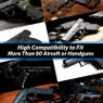 Amomax Per-fit Multi fit Adjustable Universal Pistol Holster
