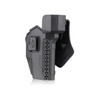 Amomax Tactical Glock Pistol Holster with RDS in Black