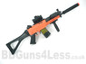 Double Eagle M82 electric bb gun Rifle in Orange/Black