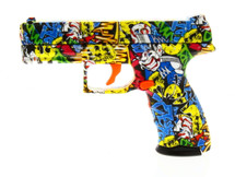 Gel Ball Blaster Spring Powered P226 in Comic Style
