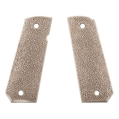 ERGO XTR 1911 Grip Tapered Bottom Hard Rubber in Dark Earth