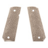 ERGO XTR 1911 Grip Tapered Bottom Hard Rubber in Dark Earth